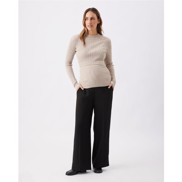Alexa Wide Leg Pant Black Black / M