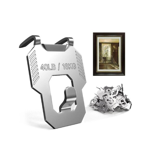 Velocity 20PCS Claw Drywall Picture Hangers Wall Hooks For Hanging Picture Mirror Photo Kit