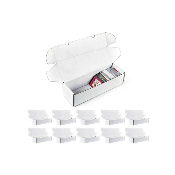 Velocity 10Pcs Card Storage Box for Collectible and Trading Cards Board Game Organizer