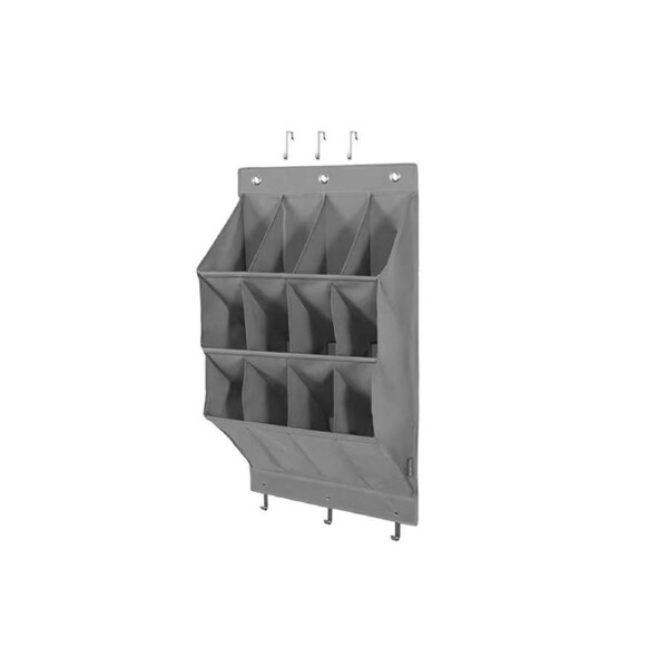 Velocity Over the Door Shoe Organizer Hanging Rack Organizer for Shoes -12-Grids