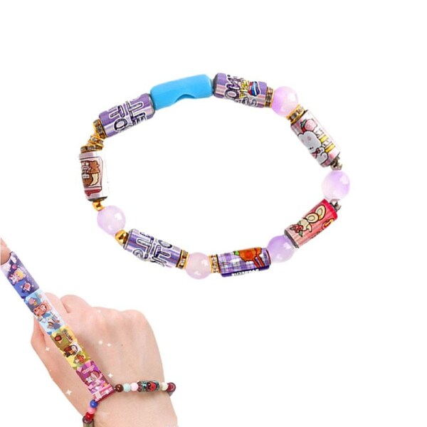 HOLALA DIY Bead Bracelet Kit 70 Stickers & Beads-3