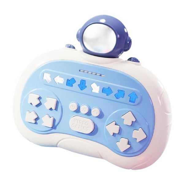 HOLALA Finger Dance Game Handheld Rhythm Game with Light Music for Kids-Astronaut