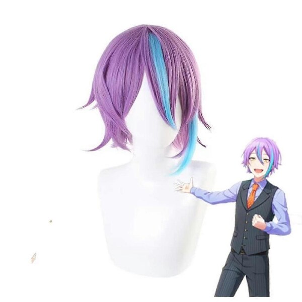 Cosplay Wig Heat Resistant Synthetic Hair with Wig Cap for Halloween