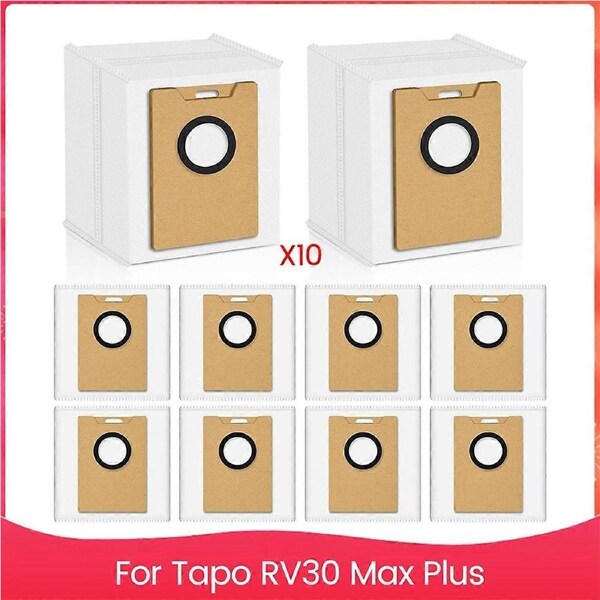 Vacuum Cleaner Bags for RV30 Robot Vacuum Cleaner, Large Capacity Replacement Bags