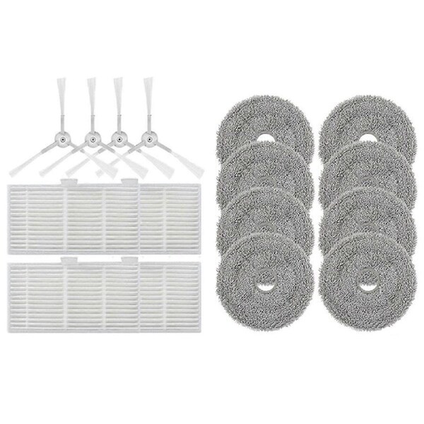 For U200 / U200 Pro Vacuum Cleaner Robot Spare Part Side Brush Mop Hepa Filter Replacement Accessor