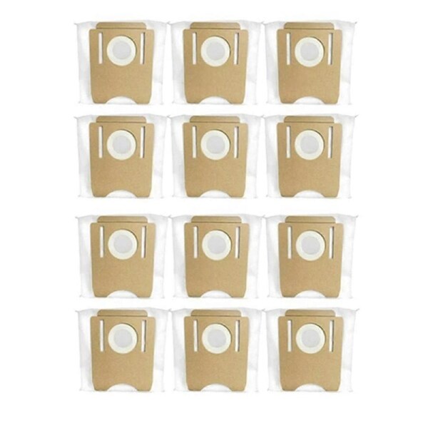 12Pcs Dust Bag for S8 Plus/Obode A8 Plus / ETA PRO 6241 / CLIEN T24 / ThinkAir RV50 Pro Sweeper Acc