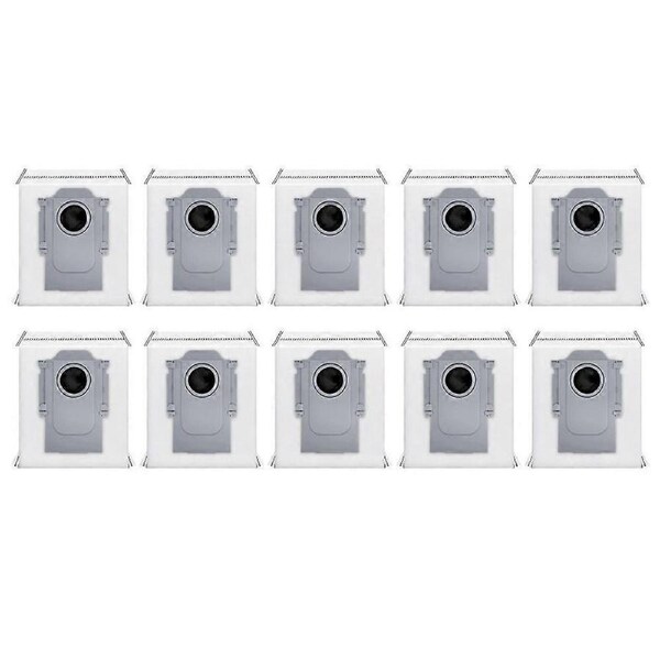 Dust Bag Replacement for Roborock Qrevo Curv 2 Flow Vacuum Cleaner Parts Non-Woven Fabric Dust Bag 10PCS