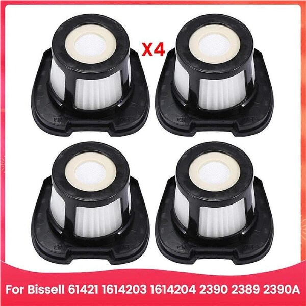 4PCS Vacuum Cleaner Filter Accessory for 61421 1614203 1614204 2390 2389 2390A Vacuum Cleaner Repla