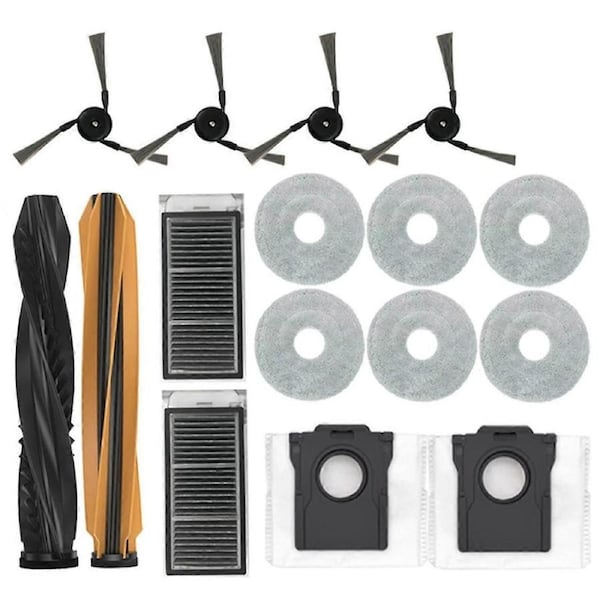 For X50 Master,X50SPro Ultra,X50Ultra Vacuums Cleaner Dust Bags Main Side Brush Hepa Filter Mop Clo