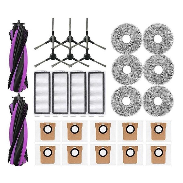 For P20 PRO / T5 Pro Robot Vacuum Cleaner Accessories Main Side Brush Hepa Filter Mop Cloth Dust Ba