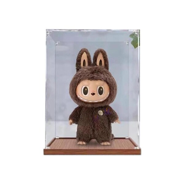 Acrylic Display Case Compatible with and Collectibles, Clear Dustproof Showcase 13.7x11.8x23.6in