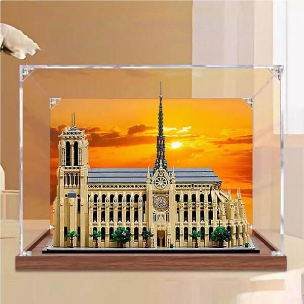 Acrylic Display Case for 21061 with Dustproof Clear View and Impact Resistant Design