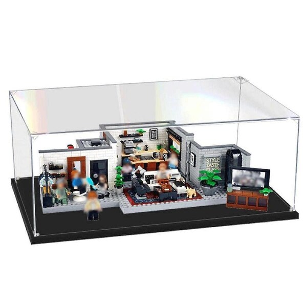 Acrylic Display Case for 10291 Creator Expert, Clear Dustproof Box, 40x25x15cm 2mm