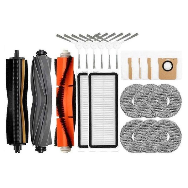 For L20 Ultra / L30 Accessories Main Side Brush Hepa Filter Mop Dust Bags Robot Vacuum Cleaner Repl