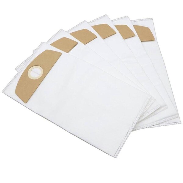 6Pack Wet/Dry Dust Bags for FLEX 24V FLE00219 Brushless Wet/Dry Vacuum Filter Bags Replacement Bags