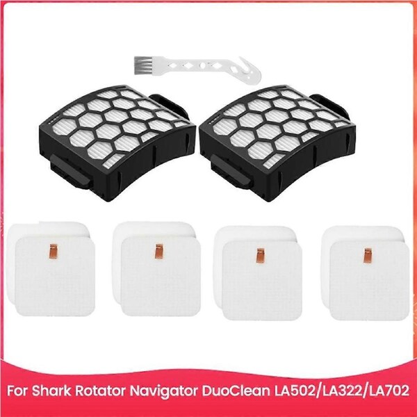 HEPA Filters Foam& Felt Filters for Rotator Navigator DuoClean LA502, LA322, LA702 Replacement Vacu