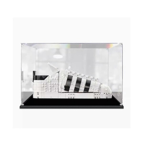 Display Case for 10282 Adidas Shoes, Clear Dustproof Acrylic Box, WaterResistant Protection
