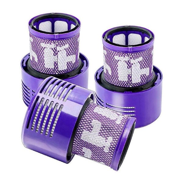 3Pcs Vacuum Filter Replacement for V10 Cyclone Series V10 Absolute V10 Animal V10 Total Clean V10 O