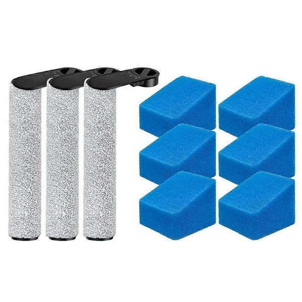 For GX5 Floor Scrubber Vacuum Replacement Roller Brush Washable Sponge Sweeper Replacement Parts