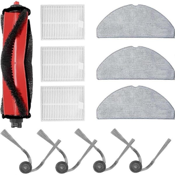 11PCS Replacement Parts for M5 / M5+ / L5 Vacuum Cleaner Accessories Main Side Brush Filter Mop Clo