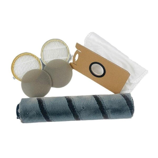 For H4 Vacuum Cleaner Cleaning Soft Fleece Main Brush Roller Brush Filter HEPA Sponge Collecting Du