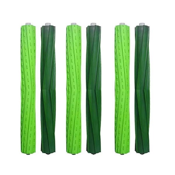 3 Sets Replacement Roller Brushes for I, J & E Series, Multi- Rubber Brushes for I3 I7 E5 J7 I4 I7+