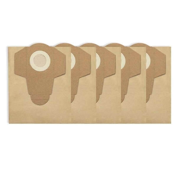 5pcs 20L Dust Bags for Wet and Dry for BT- 1250S Vacuum Cleaner Spare Parts Replacement Accessories