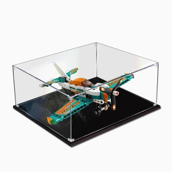Transparent Acrylic Display Case for 42117 Aircraft Model with Dustproof Protection 3mm