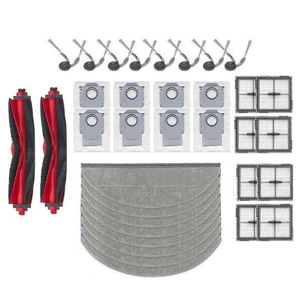 For Q10 X5/ Q10 X5+/Q10P/Q10P+/Q10 PF/Q10 PF+/Q8+/ Q8 /Plus Parts Main Side Brush Filter Mop Bags