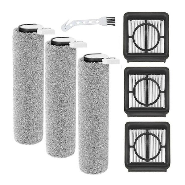 7PCS for W20 / 2C / 4C / 2 Lite Wet Dry Vacuum Cleaner Parts Replacement Roller Brush Hepa Filter