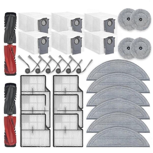 For Saros 10 / S9 MaxV Ultra Sweeping Robot Accessories Main Side Brush Cleaning Cloth HEPA Filter
