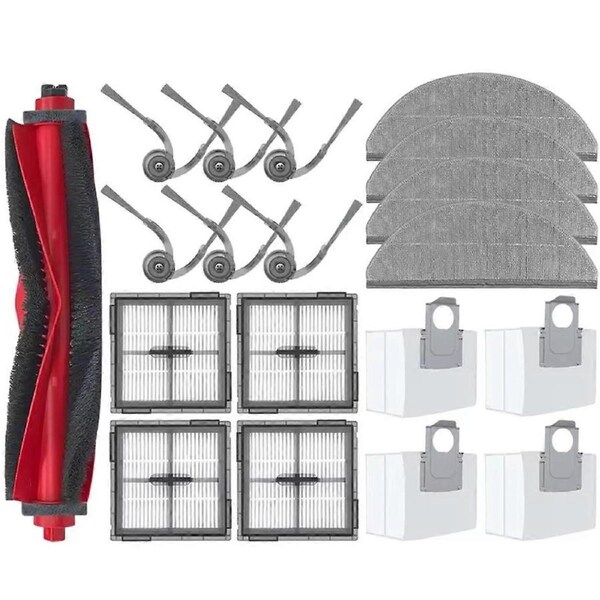 For Q10 X5/ Q10 X5+/Q10P/Q10P+/Q10 PF/Q10 PF+/Q8+/ Q8 /Plus Parts Main Side Brush Filter Mop Bag