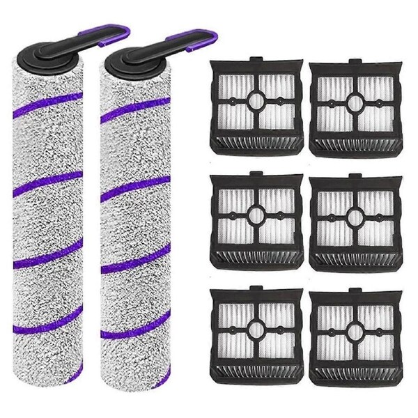 For S20 Pro, X-Clean 10 Vacuum Mop Accessories Roller Brush Hepa Filters Replacement Parts