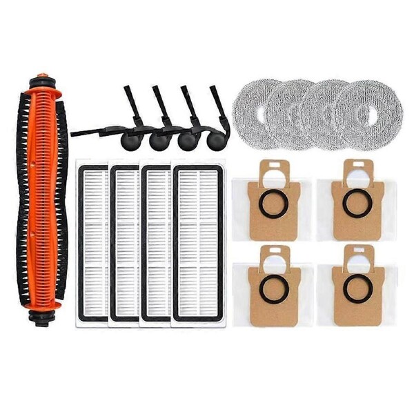 For Robot Vacuum 5 PRO/ OV21CN Accessories Main Side Brush Mop Cloth HEPA Filter Dust Bag Replaceme