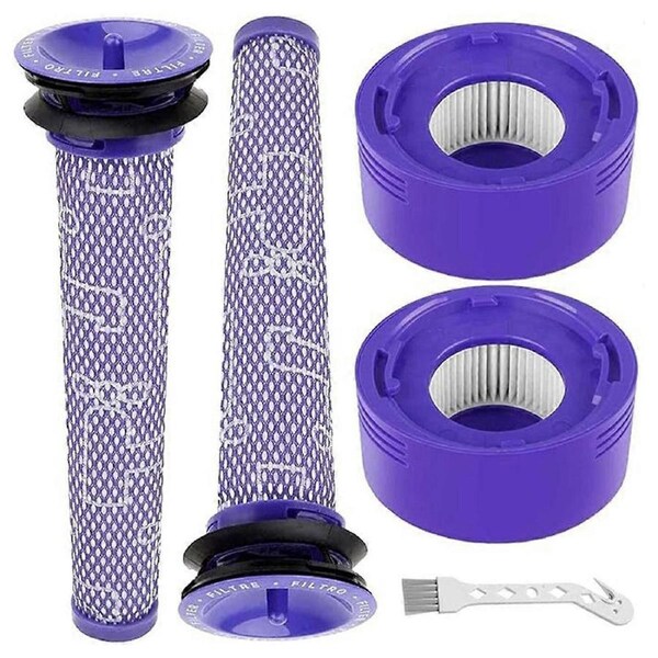 For V7 V8 Robot Vacuum Cleaner Front and Rear Washable Filter Replacement Cleaning Accessories HEPA