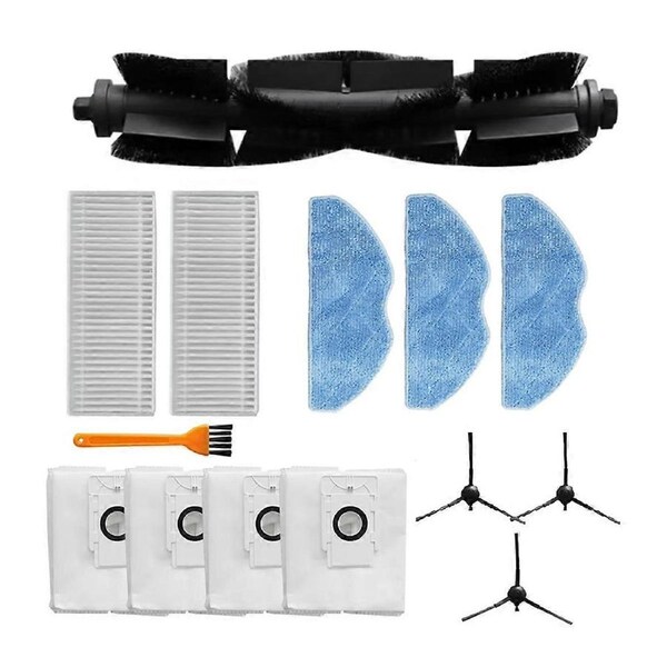 Main Brush Filter Mop Pad Wipe Dust Bag Side Brush for RE4 Plus RE5 Plus Part Robot Vacuum Cleaner