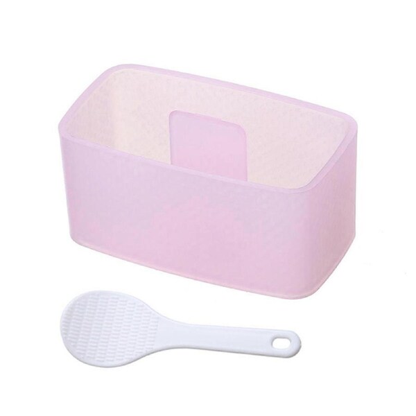 Rectangular Onigiri Rice Mold with Spoon Food Press Sushi Maker Kitchen Tools