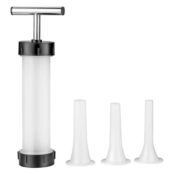Handmade Sausage Maker Meat Stuffer Filler Salami Stuffing Tubes Kitchen Tool