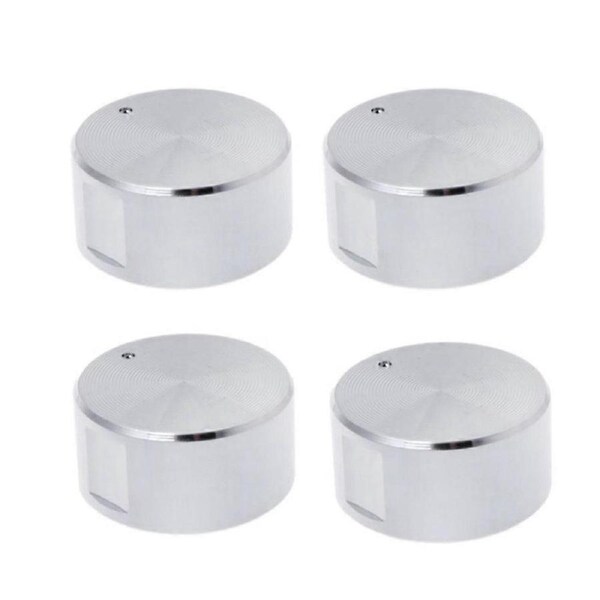 4Pcs Rotary Switches Round Knob Gas Stove Burner Oven Kitchen Parts Handles