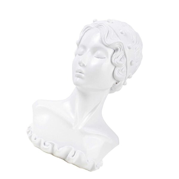 Resin Jewelry Display Stand Necklace Earring Bust Holder for Store Home and Photography Props