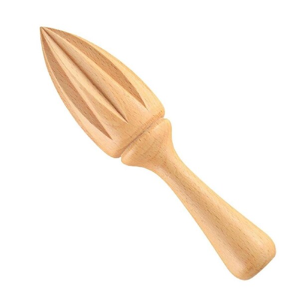 Wooden Lemon Squeezer Fruits Reamer Handmade Juicer Extractor Kitchen Gadget