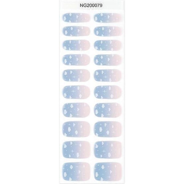 Nail Art Gel Full Cover Press On Nails, Self Adhesive, LongLasting Waterproof Salon Finish