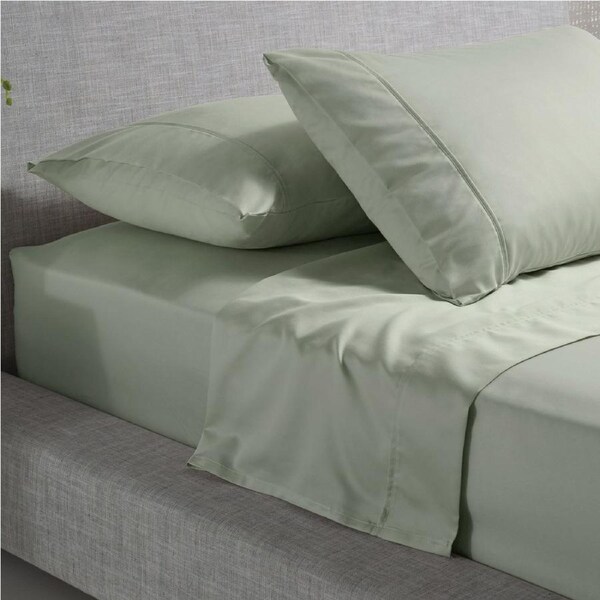 Accessorize Luxury 1000TC Hotel Sheet Set Sage King