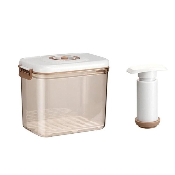 Velocity 2.7L Vacuum Food Container with Airtight Lid Vacuum Pump Food Storage Box