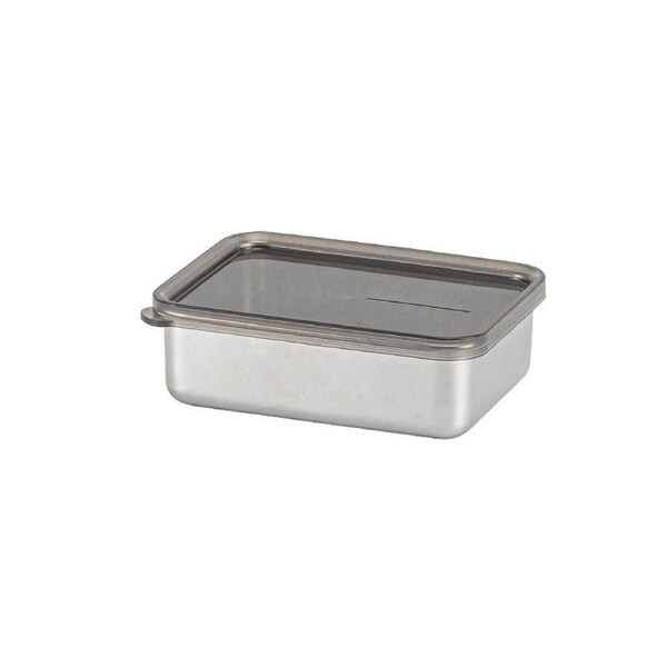 Velocity Stainless Steel Airtight Food Container with Lid for Refrigerator