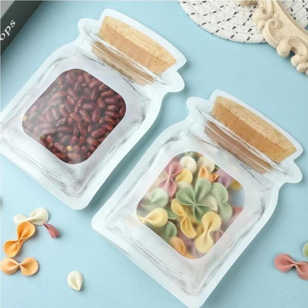 Velocity 40-Pieces Reusable Mason Jar Ziplock Bags