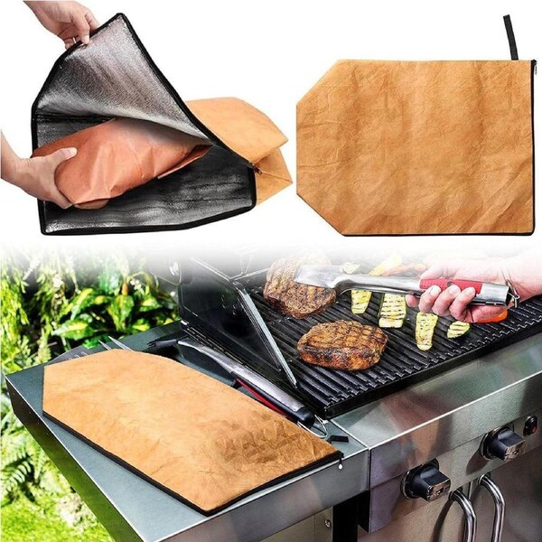 Velocity Reusable BBQ Blanket Meat Insulated Resting Bag for BBQ Smokers Grilling