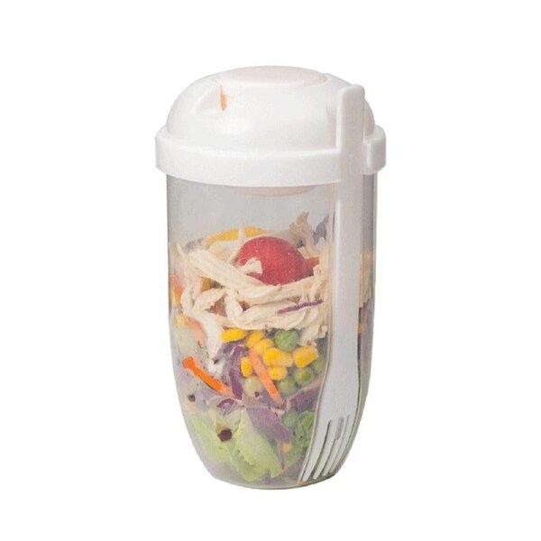 Velocity 1000 ml Salad Cup White
