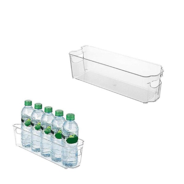 Velocity Storage Box Refrigerator Food Container Fridge Organizer with Handle