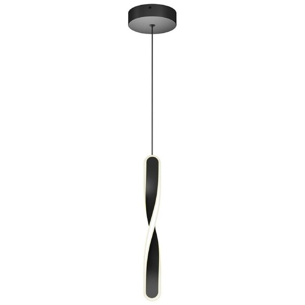 Artika Finley Integrated LED Pendant Light Black
